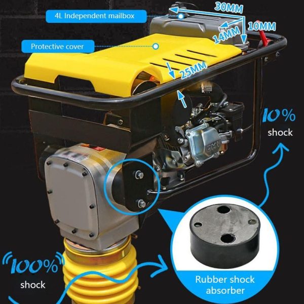 Tamping Rammer CH-D125 - Kép 3