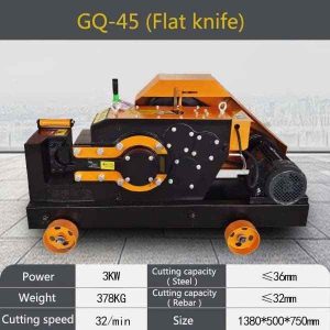 Betonstahlschneidemaschine GQ45 (Flachmesser)