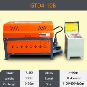 Станок для правки арматуры GTD4-10B